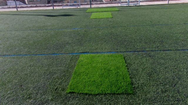 El Ayuntamiento de Pliego ha realizado mejoras en el césped, vestuarios e iluminación del campo de fútbol - 3, Foto 3