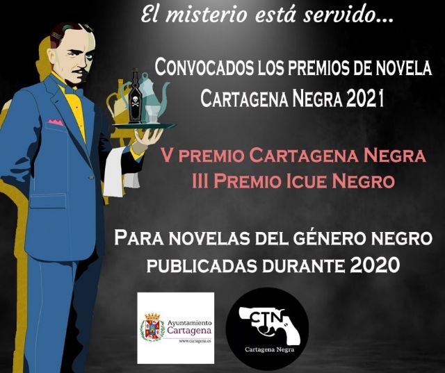 Convocados los premios de novela de Cartagena Negra 2021 - 1, Foto 1
