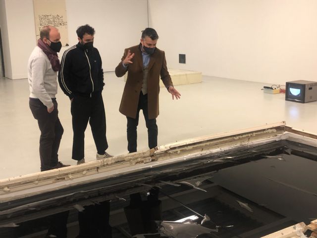 Cultura muestra en el Centro Párraga la pintura expandida de Alex Marco, que lleva el movimiento de la cultura urbana al lienzo - 1, Foto 1