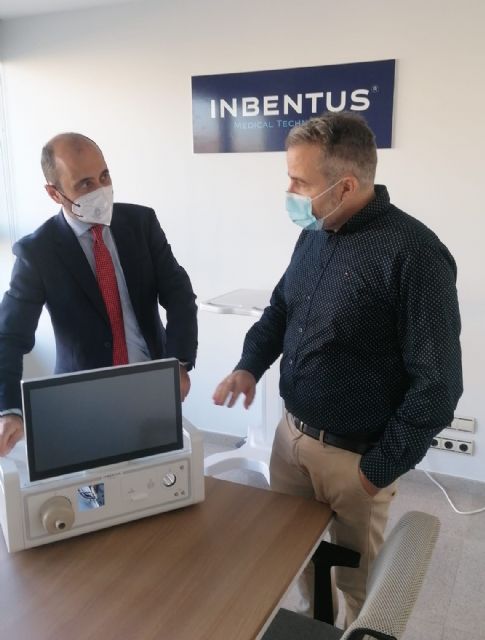 El director del INFO visita la empresa Inbentus, beneficiaria de las ayudas del programa Neotec - 1, Foto 1