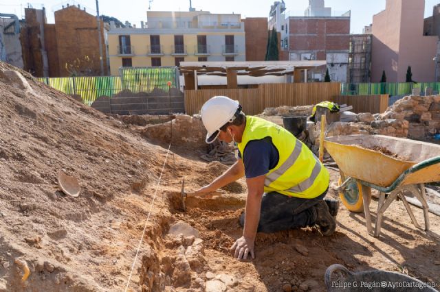 Comienza la excavación para poner en valor la Domus del Peristilo en el Molinete - 1, Foto 1