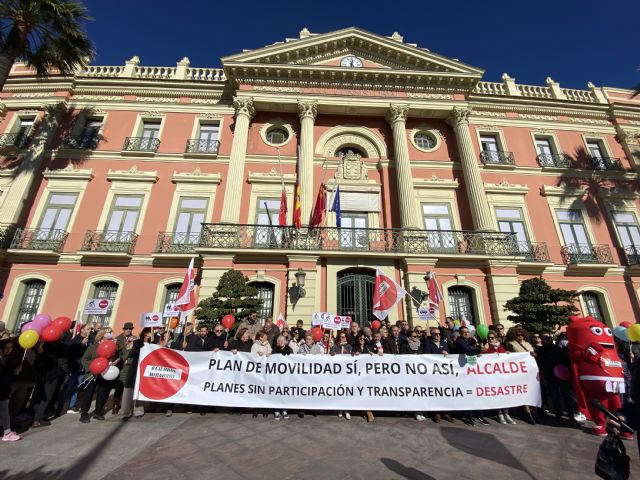 VOX acude a la manifestación en contra del Plan de Movilidad - 4, Foto 4