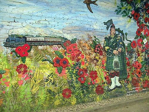 El antiguo túnel ferroviario transformado en un encantador paseo gracias a la instalación del mural histórico más grande de Escocia - 5, Foto 5