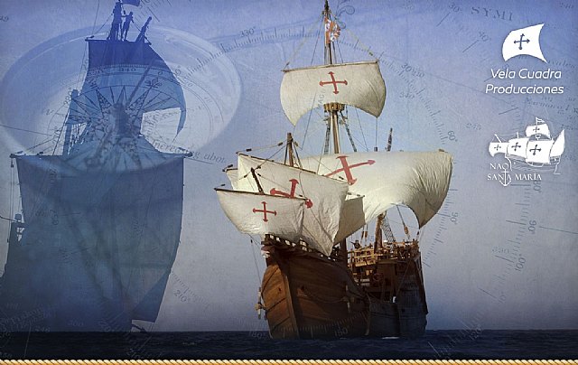 La legendaria Nao Santa María atraca por primera vez en el Puerto de Águilas - 4, Foto 4