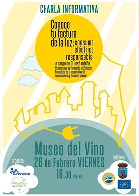 Conoce la factura de la luz en detalle en la charla informativa que organiza 'Bullas con Futuro' en el Museo del Vino - 1, Foto 1