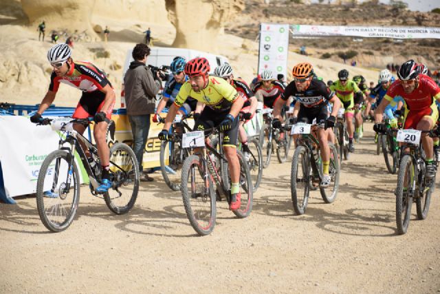 250 ciclistas compiten en Bolnuevo en el Open Rally Regin de Murcia, Foto 2