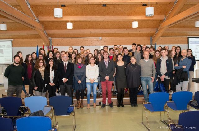 Alumnos italianos de instituto Lunardi visitan Cartagena - 1, Foto 1