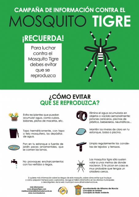 Campaña informativa sobre el mosquito tigre en Alhama, Foto 1