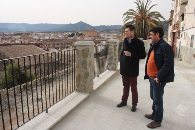 Terminan las obras del muro de contención de la Calle Portillo, convertida en un espacio  más abierto y habitable - 3, Foto 3