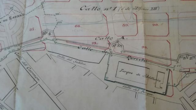 MC demanda que se documente el hallazgo del Baluarte n°3 y parte de la muralla de Carlos III para asignarles las medidas de protección adecuadas - 2, Foto 2