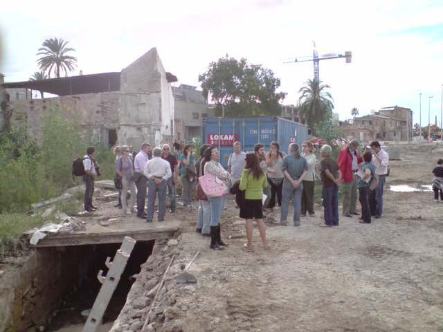 Nuevo éxito en una reivindicación histórica de Huermur, se desentuba un tramo de La Aljufía - 1, Foto 1
