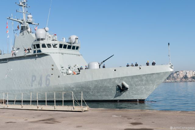 El buque de acción marítima ´Furor´ fija su base en Cartagena - 1, Foto 1