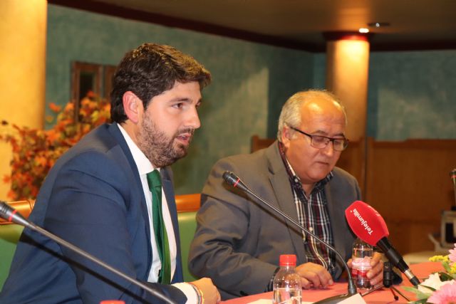El presidente Fernando López Miras clausura la jornada sobre el futuro de la agricultura y ganadería en el Altiplano, organizada por Coag - 1, Foto 1