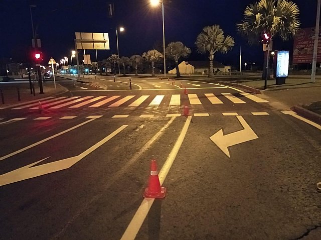Comienzan los trabajos de repintado de cuatro grandes avenidas del municipio - 2, Foto 2