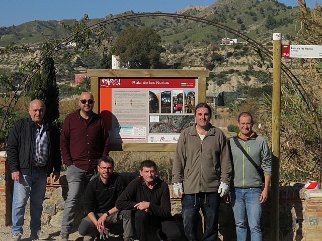 Presentada la actuación de rehabilitación del Sendero de la Ruta de las Norias de Abarán - 2, Foto 2