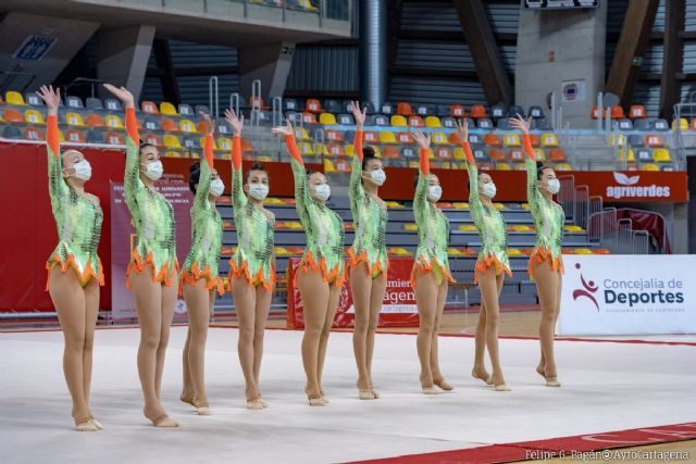 Cartagena logra oro y plata en la Copa de España de Gimnasia Estética - 1, Foto 1