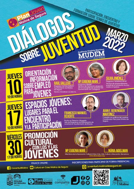 La Concejalía de Juventud de Molina de Segura presenta la nueva programación de DIÁLOGOS SOBRE JUVENTUD y del Espacio de Creación Artística Joven (ECAJ) durante los meses de marzo y abril - 5, Foto 5