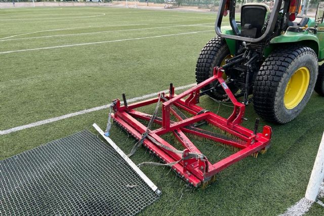 Deportes pone en marcha los trabajos de mejora de cerca de una treintena de instalaciones de césped artificial - 1, Foto 1
