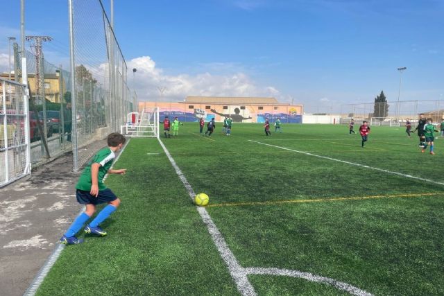 E.M.F. Fuente Álamo, E.F.B. San Ginés, EFB Balsicas y C.D. Juvenia encabezan la categoría alevín A - 1, Foto 1