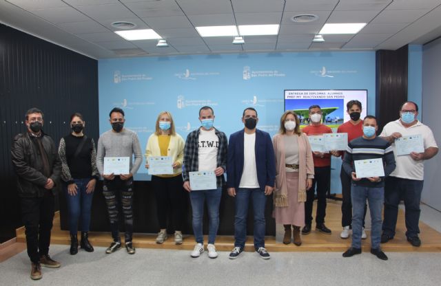 15 alumnos concluyen el programa mixto de empleo y formación Reactivando San Pedro - 1, Foto 1