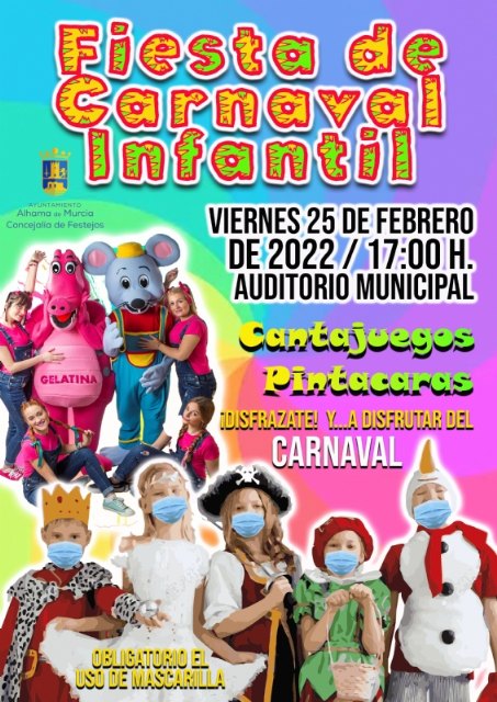 Ven y disfrzate en la fiesta de Carnaval infantil de este viernes!, Foto 1