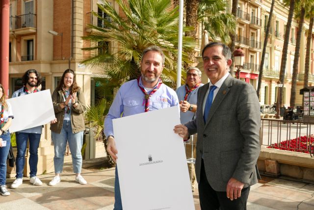 Murcia homenajea a los más de 2.000 scouts del municipio en el Día del Pensamiento Scout - 3, Foto 3