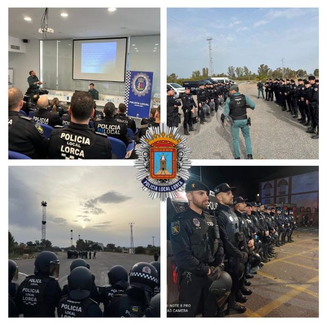Miembros de la unidad G.I.S.C. de la Policía Local participan, en Badajoz, en un curso de intervención policial en grandes eventos con los grupos más importantes del país - 1, Foto 1