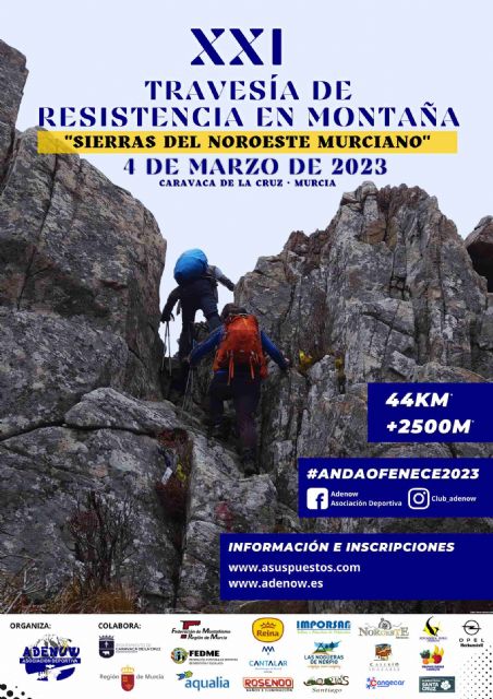 La Travesía de Resistencia 'Sierras del Noroeste Murciano' vuelve el 4 de marzo con todas sus inscripciones completas - 1, Foto 1