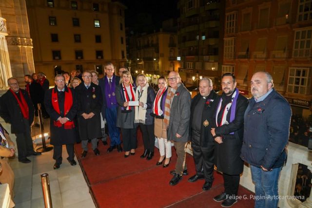 La Semana Santa de Cartagena recibe durante la Llamada el tradicional cheque del Ayuntamiento que se mantiene en 220.000 euros - 1, Foto 1