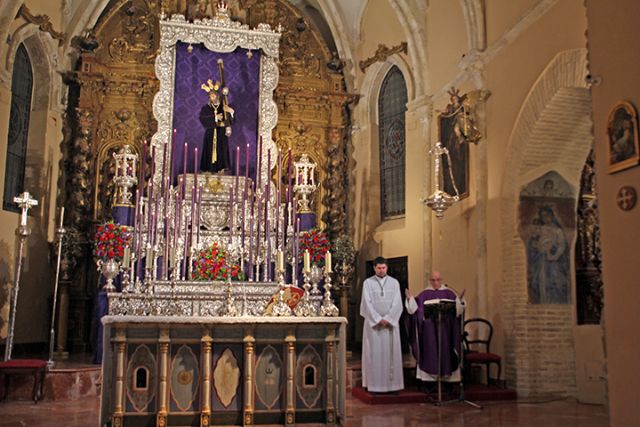 Religión . Sevilla . Comienza el Quinario a Ntro. Padre Jesús el Nazareno de Alcalá del Río - 2, Foto 2
