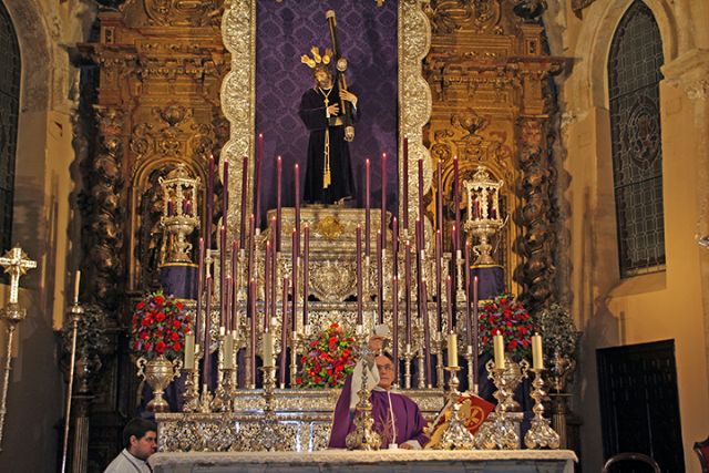 Religión . Sevilla . Comienza el Quinario a Ntro. Padre Jesús el Nazareno de Alcalá del Río - 4, Foto 4