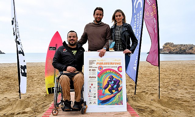 Deporte e inclusin se darn cita este fin de semana en Mazarrn durante la Copa de Espaa de Parasurfing, Foto 1