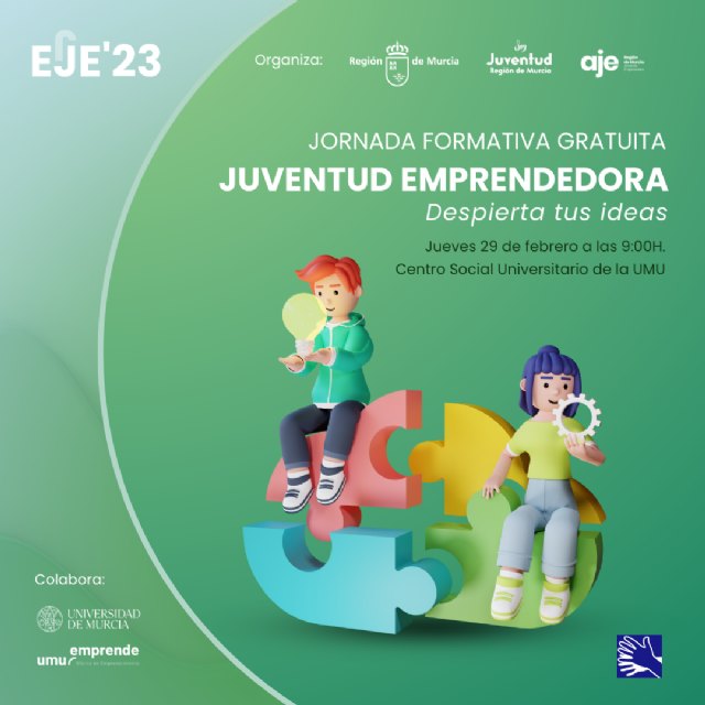 El Ayuntamiento de Cieza invita a participar en la jornada Juventud emprendedora - 1, Foto 1