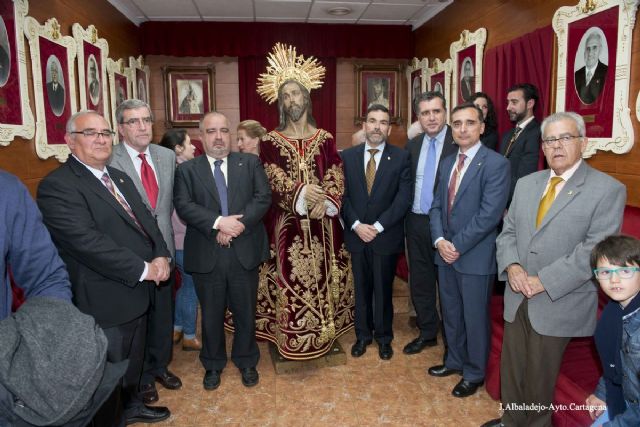 El Cristo del Prendimiento lucirá su nueva túnica el Miércoles Santo - 1, Foto 1