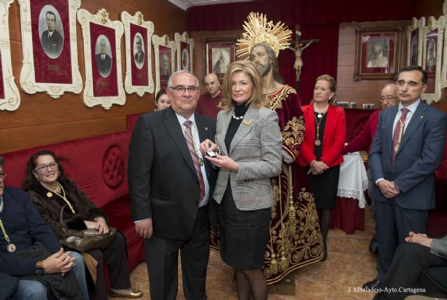 El Cristo del Prendimiento lucirá su nueva túnica el Miércoles Santo - 5, Foto 5