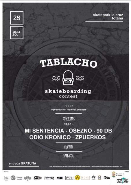 La Concejalía de Juventud y la Asociación Ministros del Aire organizan este sábado la actividad Tablacho Skate Contest - 1, Foto 1
