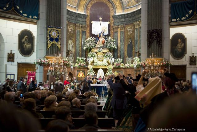 Los actos en honor a la patrona acompañan este Viernes de Dolores el inicio de la Semana Santa cartagenera - 1, Foto 1