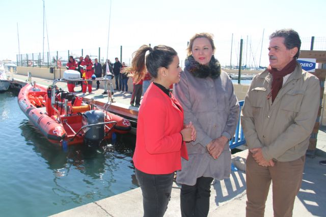 Cruz Roja presenta una nueva embarcación de Salvamento Marítimo en el Mar Menor - 1, Foto 1