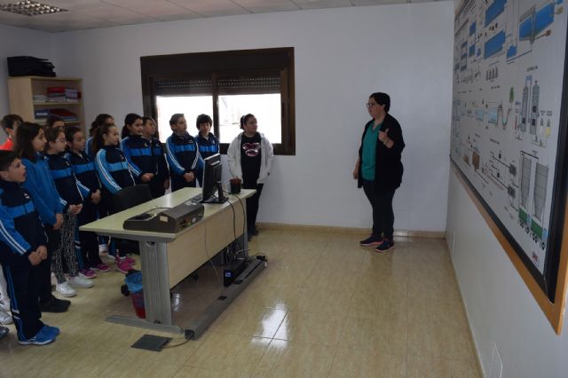 La campaña de buenas prácticas medioambientales urbanas lleva un año más a los escolares torreños a la EDAR - 1, Foto 1