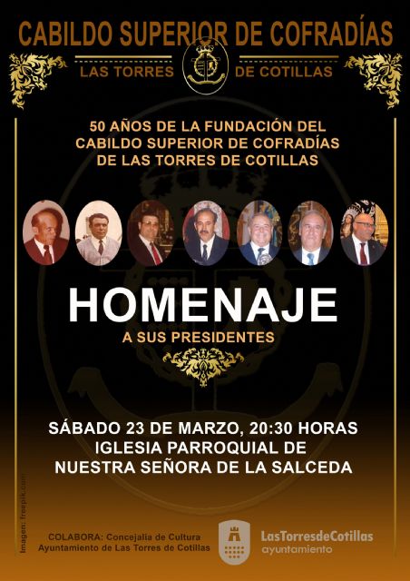 El Cabildo Superior de Cofradías torreño homenajeará a todos sus ex presidentes - 1, Foto 1