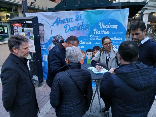 José Francisco García: “Damos las gracias a los vecinos porque sus aportaciones en la campaña ‘Ahora tú decides’ nos van a permitir tener el mejor proyecto de gobierno para el municipio de Caravaca” - 1, Foto 1