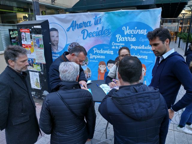 José Francisco García: “Damos las gracias a los vecinos porque sus aportaciones en la campaña ‘Ahora tú decides’ nos van a permitir tener el mejor proyecto de gobierno para el municipio de Caravaca” - 3, Foto 3