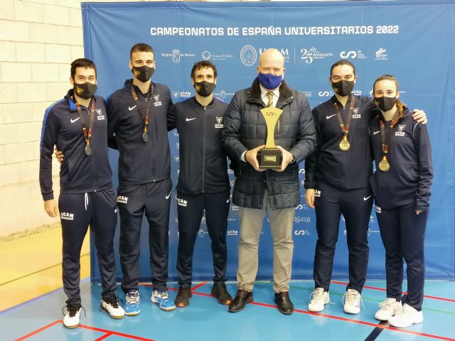 La UCAM conquista seis medallas en el Campeonato de España Universitario de Bádminton - 1, Foto 1