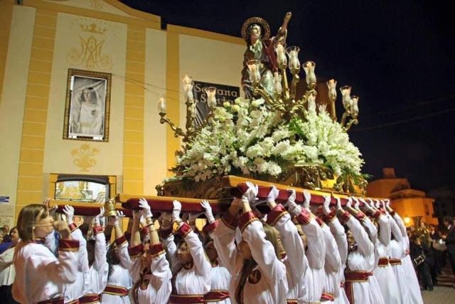 La cofrade y concejala Toñi Navarro, pregonera de la Semana Santa de Puerto Lumbreras 2023 - 3, Foto 3
