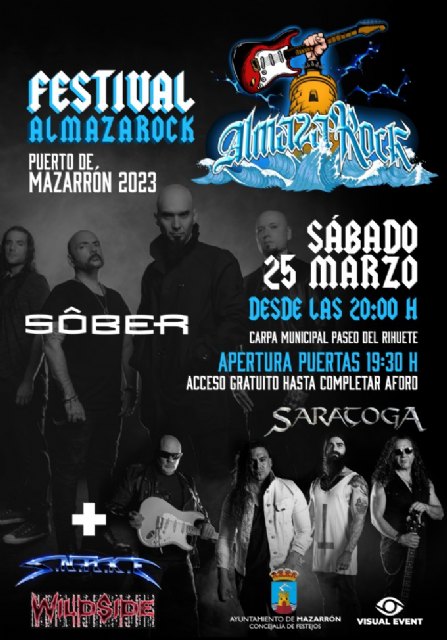 El rock llega a puerto de Mazarrón con el festival Almazarock - 1, Foto 1