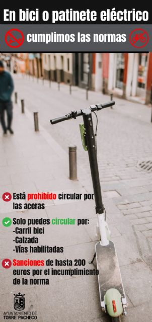 Campaña para el buen uso de bicis y patinetes eléctricos - 3, Foto 3