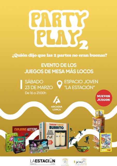 La asociación Arcadia Lorca organiza la segunda edición de la Party play de juegos de mesa - 2, Foto 2