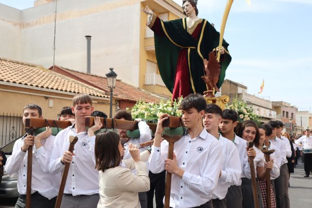 Los niños arrancan los desfiles de Semana Santa en San Pedro del Pinatar con el traslado de San Juan - 2, Foto 2