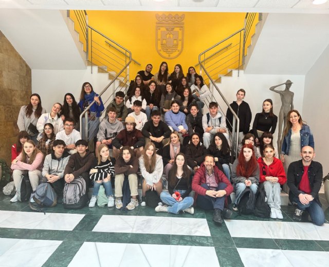 Estudiantes de intercambio en San Javier visitan el Ayuntamiento - 1, Foto 1