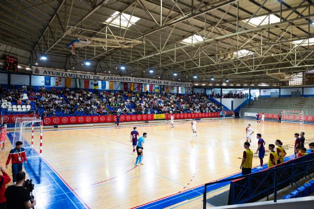 La Copa de España Juvenil de Fútbol Sala llena las gradas de la Bombonera de Cartagena - 1, Foto 1
